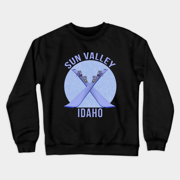 Sun Valley, Idaho Crewneck Sweatshirt by DiegoCarvalho